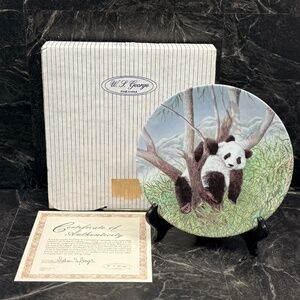 W.L. George “A Lazy Afternoon” by Joyce Bridgette Collector Plate